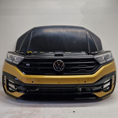 T-roc r model kompletny перед бампер усилитель pas full led капот фото №1