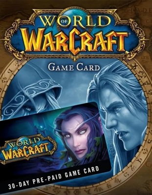 World of Warcraft WOW 30 dni Kod Prepaid EU