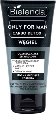 Bielenda Man Carbo Detox Oczyszczający twarz żel