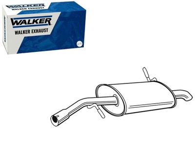 Гаситель системы выпускной задняя dł. 950mm citroen c2 c2 enterprise c3 i фото №1