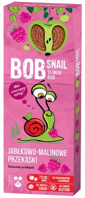 Przekąska Owocowa BEZ CUKRU Jabłko Bob Snail żelki