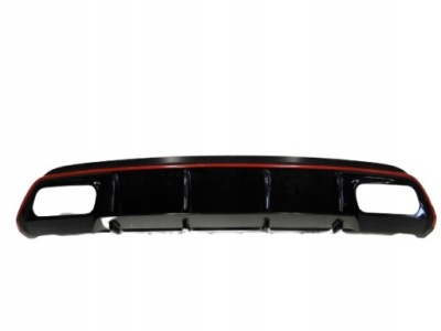 Mercedes a klasa w176 176 дифузор задній 45 amg фото №1