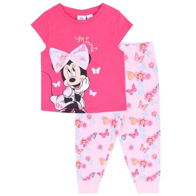 Różowa piżama Myszka Minnie DISNEY 5-6 lat 116 cm