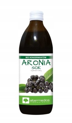 ARONIA sok z ARONII 500 ml WITAMINA C