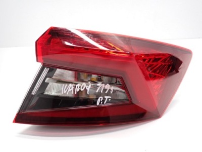 Лампа правый задняя led europa оригинал 57a945208 skoda karoq 19r фото №1