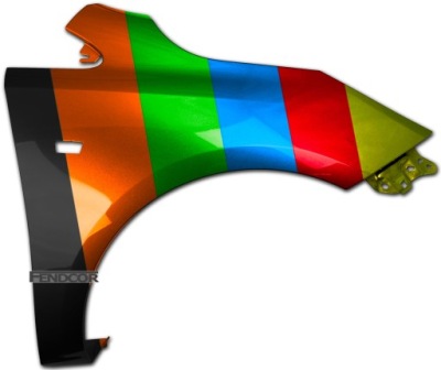 Крыло  правый  к opel corsa e 14r- z190 gwh фото №1