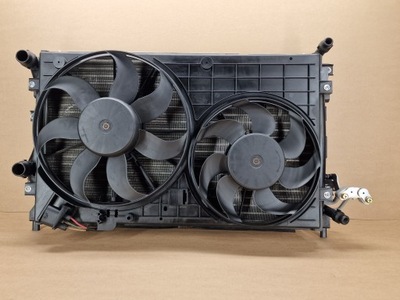 Комплект радиатор a3 golf vi octavia jetta yeti фото №1