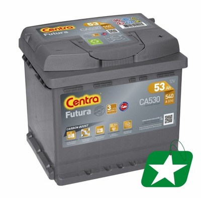 CENTRA FUTURA CA530 53AH 540A P+