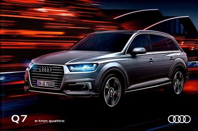 PROSPEKT AUDI Q7 E-TRON QUATTRO 