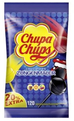 Chupa chups Zugenmaler Lizaki farbujące 120 sztuk