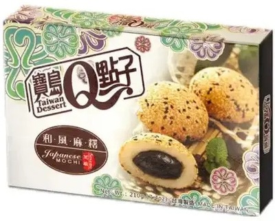 Taiwan Dessert He Fong Mochi Sezam 210g