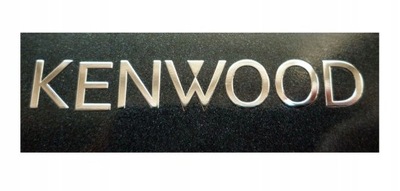 Naklejka KENWOOD LOGO Metal Edition 50x7mm 403