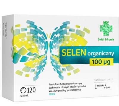 SELEN ORGANICZNY, 120 szt.