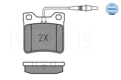 ZAPATAS HAM. DB T. VITO 108- 114 02- 96- Z SENSOR  