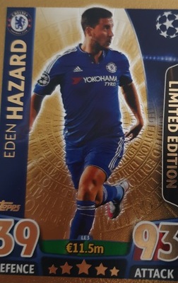 Panini Eden Hazard Limited Edition