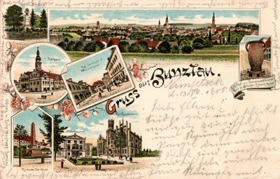 Bolesławiec Gruss aus Bunzlau / 1900 r.