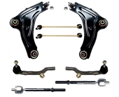 Важелі з'єднувачі наконечники тяги renault espace iv vel satis перед kpl фото №1