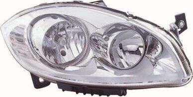 Фара лампа fiat linea '07- правая depo фото №1