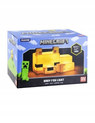 ORYGINALNA LAMPKA MINECRAFT / BABY FOX LIGHT / LISEK