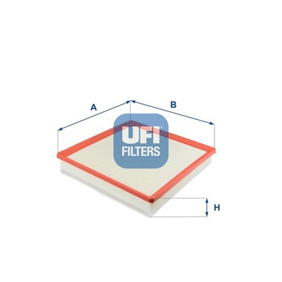 FILTRO AIRE UFI (OEM QUALITY) /PREFILTREM/ NISSAN, OPEL, RENAULT  