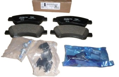 Гальмівні колодки гальмівні перед citroen peugeot 1647863780 оригінал фото №1