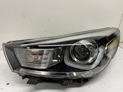 Kia rio iv лампа левый перед линза обычная led uk 2017- фото №1