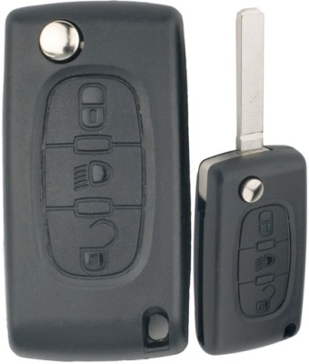 Peugeot 407 ключ pilot корпус фото №1