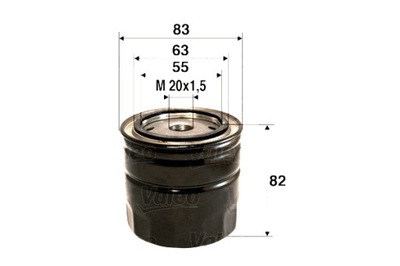 VALEO FILTRAS ALYVOS HONDA CR-V 2.0 BENZ 1 1997-2 2002 