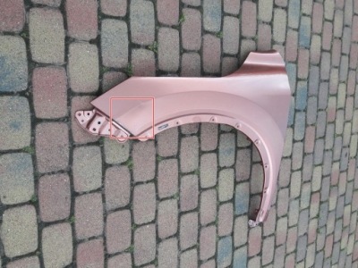 Lexus rx v rx350h rx450h rx500h крило ліве перед 22- фото №1