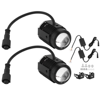 FARAL EN FUNCIONAMIENTAL DIODAL LUMINOSAL LED AL POTENCIA 15W DAL MOTOCYKLA SAMOCHODOWEGAL  