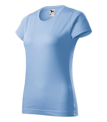 Błękitna bawełniana damska koszulka Malfini M