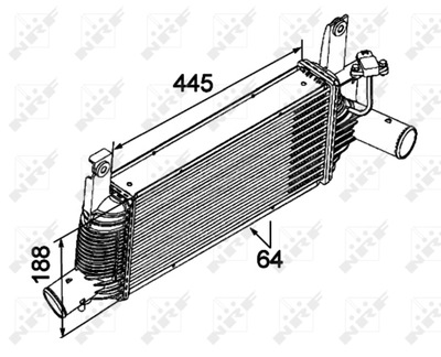 RADUADOR AIRE DE CARGA 30527  