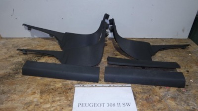 Молдинг пластик защита порог peugeot 308 ii sw 9677521777 9677430977 фото №1