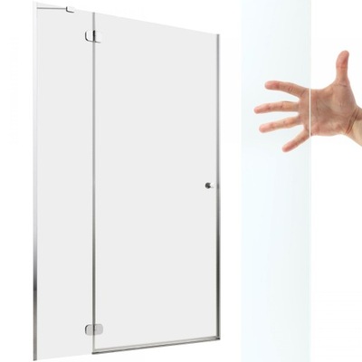 Drzwi prysznicowe Torrenta DWJ 100 L przejrzyste
