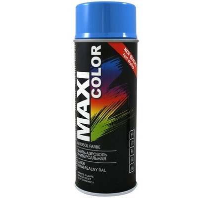 MAXI COLOR LAKIER SPRAY POŁYSK RAL 5012 Niebieski