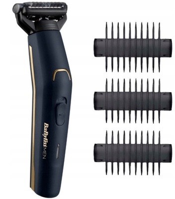 TRYMER BABYLISS BG120E Czarny 3 nasadki