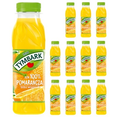 Sok 100% Pomarańcza Tymbark 300 ml