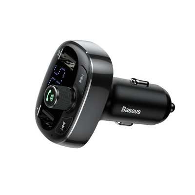 BASEUS Transmiter FM Bluetooth MP3 z ładowarką samochodową 2 x USB 3,4A S-0