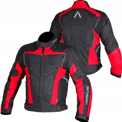 CHAQUETA MOTOCICLETA ADRENALINE HERCULES RED  