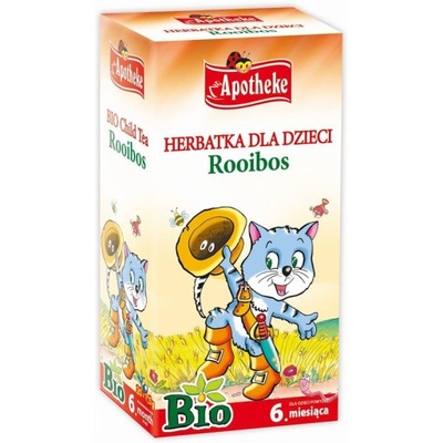 APOTHEKE herbatka dla dzieci ROOIBOS BIO 6m+