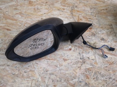 Alfa romeo stelvio зеркало левая 12 pin 035 фото №1