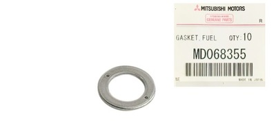 Оригінальний номер mitsubishi підкладка накладки зливний pajero фото №1