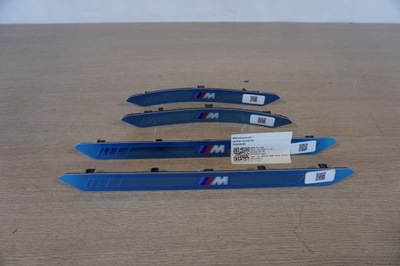 Накладки порогові bmw x6 g06 m-pakiet led nowe фото №1