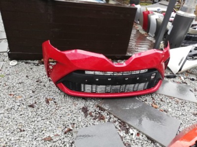 Бампер перед передний toyota chr c-hr lift fl 2019- + решётка фото №1