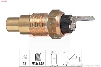 SENSOR TEMPERATURA DE LÍQUIDO REFRIGERACIÓN NISSAN ALMERA 1,6 95- 1-830-223  