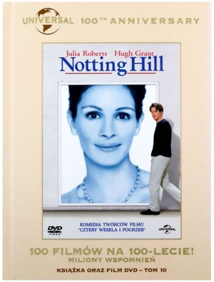 NOTTING HILL [Hugh Grant, Julia Roberts] DVD+KSIAZ