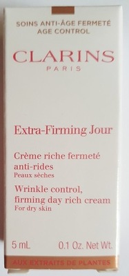 Clarins Extra Firming ujędrniający krem na dzień skóra sucha 5 ml