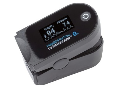 Silvercrest pulsoksymetr z bluetooth aplikacją