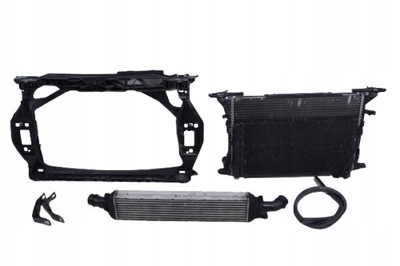 Pas комплект радиатор audi q3 8u 13r. 2.0tdi фото №1