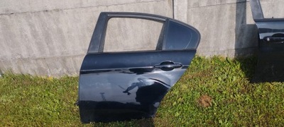 Дверь левая левый задняя задние bmw e90 schwarz 2 668/9 фото №1